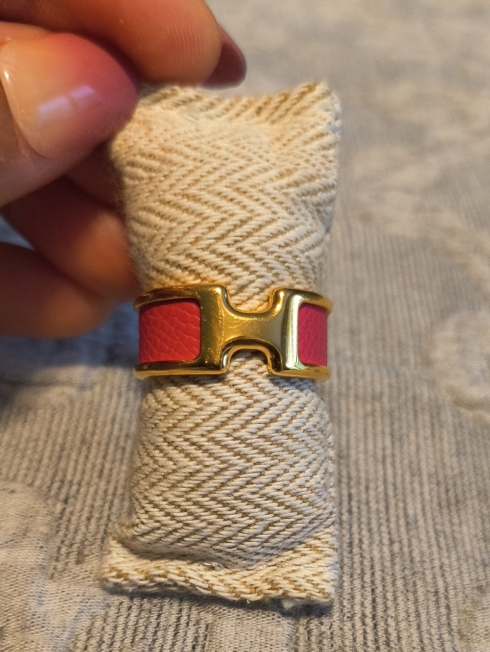 🔥Hermès•Olympe Ring Sz Small